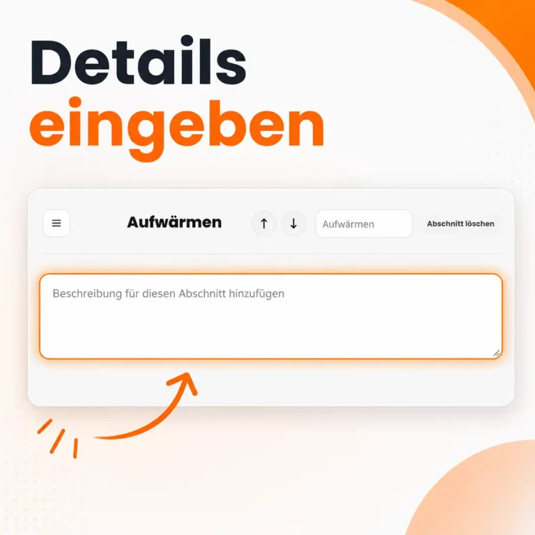 Details eingeben